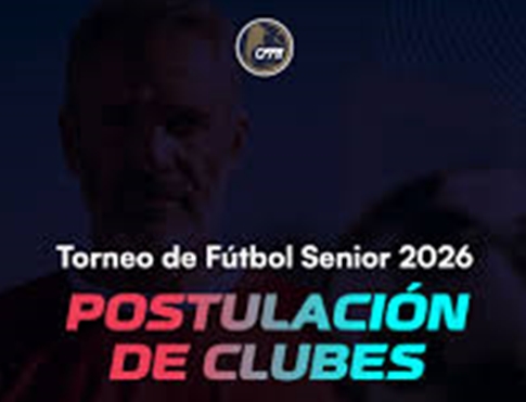 e abrieron las postulaciones para la Copa País 2026 y los Torneos de Fútbol Senior